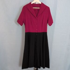 🎵Gown Town Retro Dress🎵